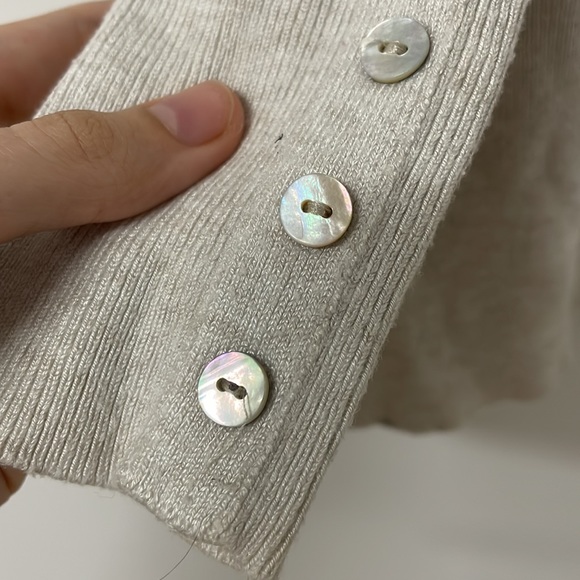 Off White Sussan Long Sleeve Cardigan - Picture 6 of 6